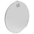 thumbnail image 1 of Shower Shaving Mirror, Bathroom Mirror Portable Shower Mirror Shaving Mirror Anti-Fog Easy To Install Shatterproof  For Home For Hotel For Bathroom For Travel, 1 of 8