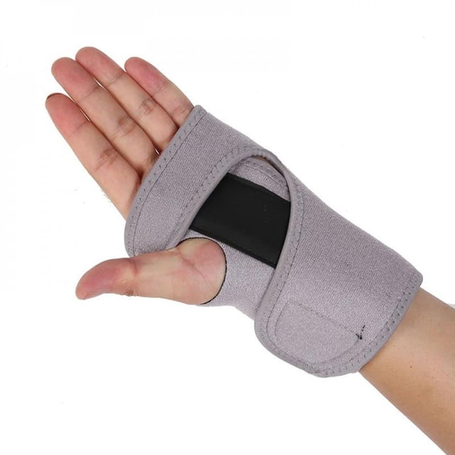 Final Clear Out! Adjustable Carpal Tunnel Wrist Splint Removable Hand Support Brace Strap for Arthritis Sprains Strains