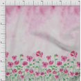thumbnail image 1 of oneOone Viscose Chiffon Fabric Leaves & Flower Panel Printed Craft Fabric BTY 42 Inch Wide, 1 of 3