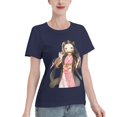 thumbnail image 2 of T-Shirt Basique à Manches Courtes pour Femmes Demon Slayer Blade Nidouzi, 2 of 6