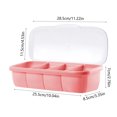 thumbnail image 3 of TIMIFIS Divided Seasoning Boxs, Flip Plastic Seasoning Box Jar Bottle Seasoning Box Set Household Combination Set Jar with Spoon Kitchen Supplies Kitchen Appliances, 3 of 6