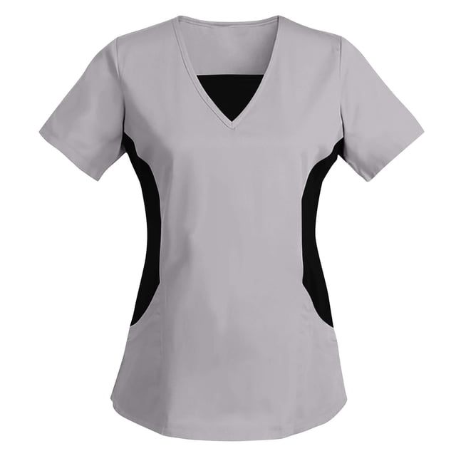 Personalized Customizable Embroidered Women's Scrub Top