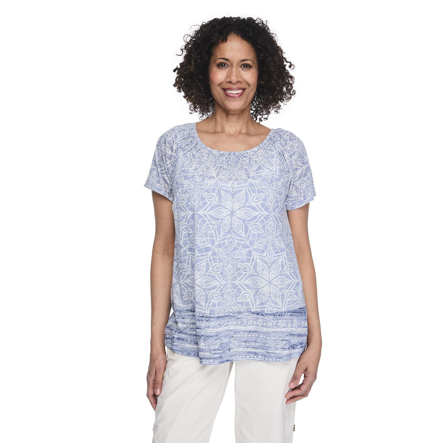 Haut à smocks Iyla pour femmes