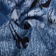 thumbnail image 5 of drppepioner Mode Femme Manches Courtes Col Rond Rétro Imprimé Hauts Amples Blouse, 5 of 5