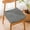Noir, variante sur Sentmoon Coussin de Siège Épais Coussin de Bureau Saisons Coussins de Bureau Antidérapants Purs Fins Coussins de Chaise Coussins de Chaise de Salle à Manger Coussins de Siège d'Ordinateur Lavables
