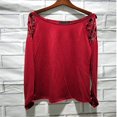 thumbnail image 2 of Long Sleeve Blouse Crew Neck Oversized Top (Women‘s Plus) 1 Pack, 2 of 4