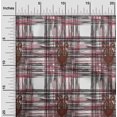 thumbnail image 1 of oneOone Cotton Poplin Fabric Swirl & Check Ikat Fabric Prints By Yard 56 Inch Wide, 1 of 4