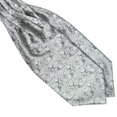 thumbnail image 1 of Cravate Classique Colorée en Satin Soyeux pour Homme, Mariage et Banquet, Cravate Ascot, 1 of 11