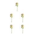 thumbnail image 1 of Baohd 1/2/3/5 10pack/lot Realistic Appearance Artificial Flower For Party Decor And Home Decor Light Green 5PCS, 1 of 6