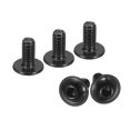 thumbnail image 1 of Unique Bargains Flanged Button Head Socket Cap Screws, 100 Pack M4x6mm 304 Stainless Steel Bolts, 1 of 5