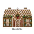 thumbnail image 3 of Tapis de Noël Tapis de Sol de Noël Accessoire Photo Tapis de Sol Tapis de Noël Tapis de Bienvenue de Noël Couverture en Cuir Couverture Extérieure Jeté Tufté Couverture Foncée, 3 of 3