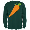 thumbnail image 1 of Halloween Vegetable Carrot Costume Mens Long Sleeve T Shirt, 1 of 1