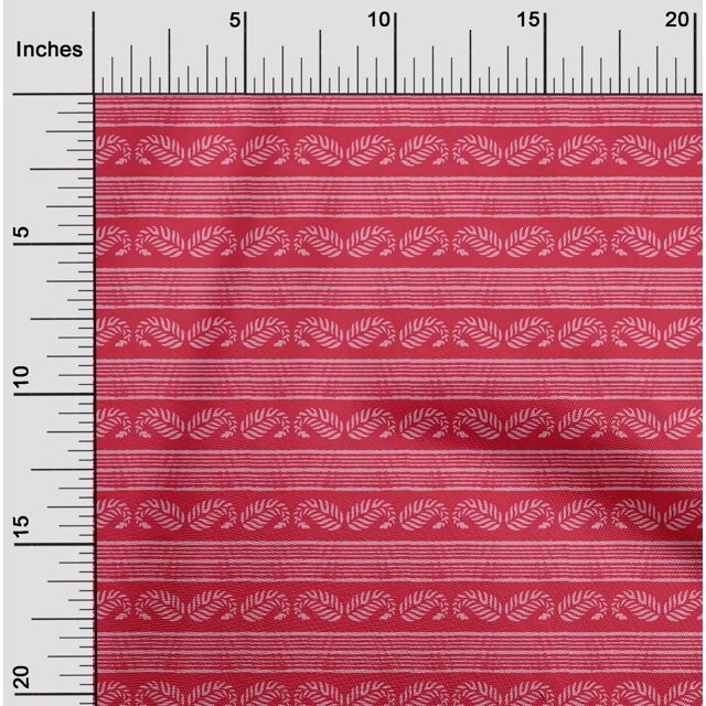 oneOone Viscose Jersey Fabric Stripe & Paisley Block Decor Fabric Printed BTY 60 Inch Wide
