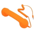thumbnail image 1 of Retro Cell Phone Handset, 3.5mm Sound Plug Wired Telephone Handset Receiver, Adjustable Volume Radiation Proof for Phones Computers, Fun Unique Handset, 1 of 7