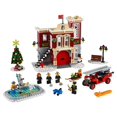 thumbnail image 2 of LEGO Creator Expert Caserne de Pompiers du Village d'Hiver 10263 Ensemble de Construction, 2 of 7