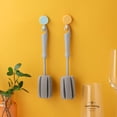 thumbnail image 3 of Long Handle Bottle and Cup Cleaning Brush with Sponge Scrubber Steel Wool for Kitchen Home Use, 3 of 5