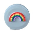 thumbnail image 2 of LSLJS 1.5M Tape Measure Inch Cm Round Tape Automatic Retractable Soft Colorful Ruler Plant Automatic Telescopic Measuring Tape Measuring Body Circumference, Home Accessories, 2 of 3