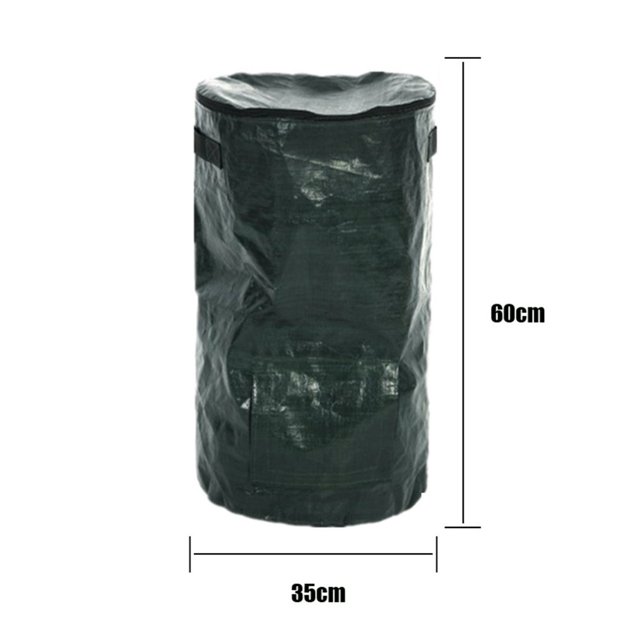 CNKOO Kitchen Garden Yard Compost Fruit Ferment Waste Bag Disposal Collector Trash Can