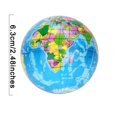 thumbnail image 2 of RXIRUCGD Toys 2PCS Stress Relief World Map Ball Palm Ball Earth Ball, 2 of 7