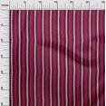 thumbnail image 2 of oneOone Cotton Poplin Fabric Stripe Block Print Fabric BTY 56 Inch Wide, 2 of 4