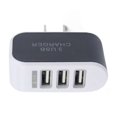 thumbnail image 2 of SUTENGDA DIYOO Candy Color 3 USB Multi-Port Wall Charger US Plug Wall Adapter Cube Block AC 110-220V 5V, 2 of 4