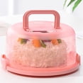 thumbnail image 4 of Amzcrzy Storage and Organization Cake Boxes Cake Box Cupcake Holders with Lid 10 Inch Transparent Handles with Lid Cupcake Holders Home Storage Organization and Storage Storage Container, 4 of 5