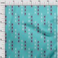 thumbnail image 2 of oneOone Polyester Tissu Lycra Flèche Signe Tissu Imprimé Kasuri par la Cour 56 Pouces de Large, 2 of 4