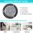 thumbnail image 3 of Generic Large Room HEPA Air Purifier, White, 3 of 6