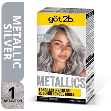 Got2b Metallics Coloration Permanente, M71 Argent Métallique