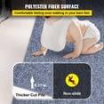 thumbnail image 3 of VEVOR Gray Marine Carpet, 6' x 13.1', Polyester Fiber, Anti-Slide, Water-Proof Back, Easy Clean, 3 of 9