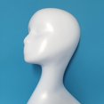 thumbnail image 2 of Abstract Unisex Manikin Head l Necklace Headscarf Scarf Display, 2 of 8