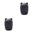 thumbnail image 4 of relayinert And Organize Cat Shaped Sponges Washable And Reusable Storage Box Bottom black 2Set, 4 of 6