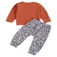 thumbnail image 2 of Baby Boys 2PCS Pants Sets Long Sleeve Round Neck Sweatshirt Tops Solid Color Pants Sets, 2 of 6