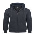 thumbnail image 2 of 1826 Sweat à Capuche en Polaire Douce Doublée Sherpa pour Hommes Fermeture Éclair Complète, 2 of 3