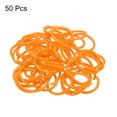 thumbnail image 3 of Unique Bargains 2' OD 1.6' ID Loose Leaf Rings Binder Ring Plastic O Rings for Book Scrapbook, Orange 50 Pack, 3 of 6