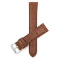 thumbnail image 1 of 12mm Womens' Alligator Style Leather Watch Strap Band, 1 of 7