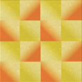 thumbnail image 1 of Ahgly Company Machine Washable Indoor Square Transitional Bold Yellow Area Rugs, 7' Square, 1 of 7