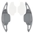 thumbnail image 1 of Steering Wheel Paddle Shifter Covers For Chevy Camaro 12-15 Aluminium Grey, 1 of 13