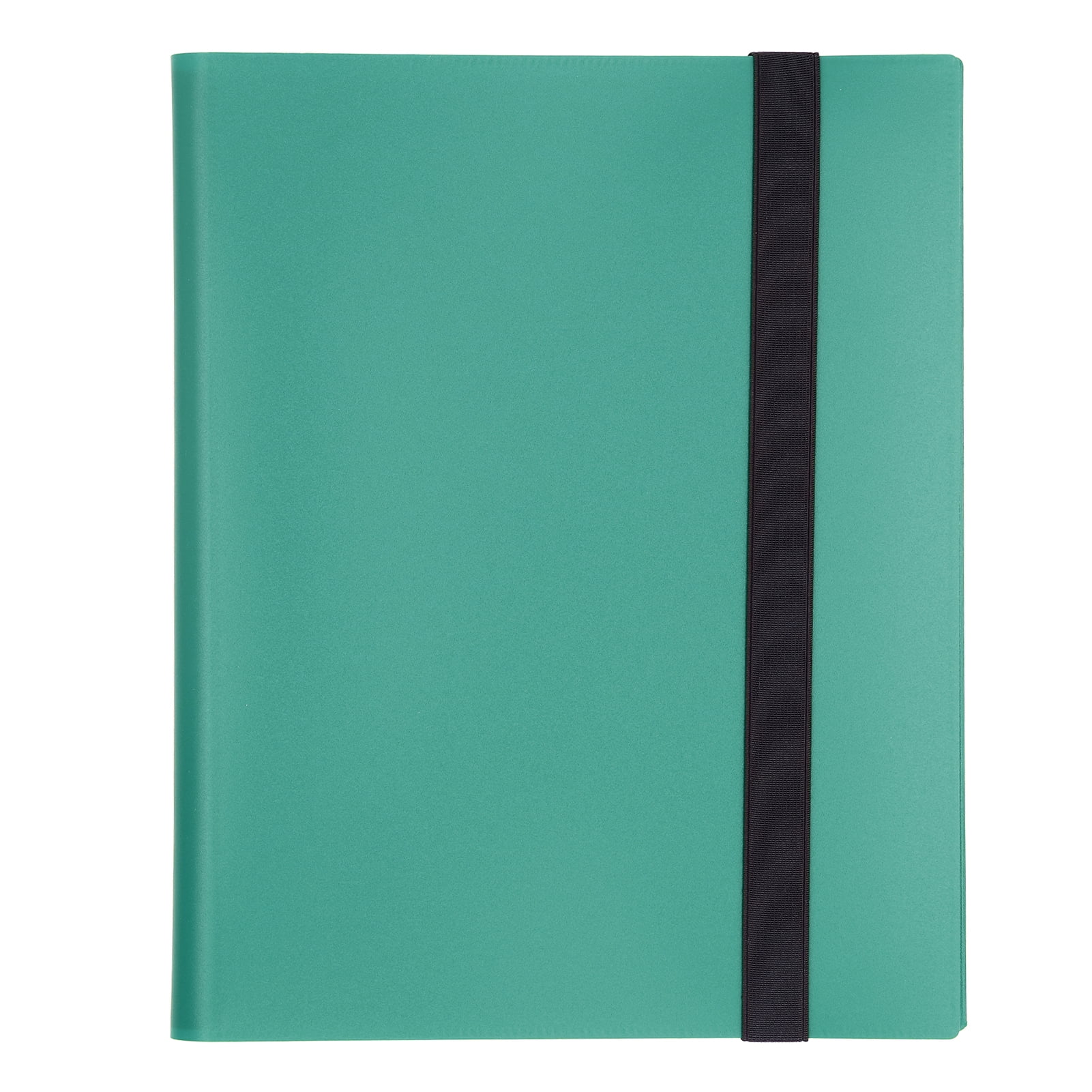 Classeur de Cartes, Reliure de Cartes à Collectionner à Couverture Colorée 20 Pages pour la Maison pour Cartes de Jeu Vert