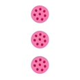 thumbnail image 1 of kurtrusly DIY Silicone Fondant Mold Blueberry Raspberry Strawberry Simulation Fruit Cake Chocolate Biscuit Candle Mould Decor Pink/Type A 3Set, 1 of 6