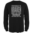 thumbnail image 1 of Halloween Human Kraken Costume Mens Long Sleeve T Shirt, 1 of 1