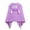 Purple, variant on Extra Large Hooded Bath Towel for Kids - Soft and Cozy Towel for Girls by Little Tinkers World
