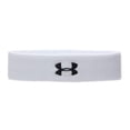thumbnail image 1 of Under Armour Men's Performance Headband , White (100)/Black , One Size Fits All, 1 of 10