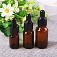 thumbnail image 1 of Lubelski Amber Glass Essential Oil Liquid Reagent Pipette Empty Dropper Bottle 5-50ml, 1 of 7