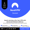 thumbnail image 1 of NordVPN Standard - 2-Year VPN & Cybersecurity Software Subscription For 10 Devices [Digital Code], 1 of 12