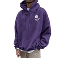 thumbnail image 1 of QIPOPIQ Chandail à Capuchon Graphique en Molleton pour Hommes Liquidation, 1 of 6