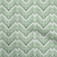 thumbnail image 1 of oneOone Rayon Green Fabric Chevron Sewing Craft Projects Fabric Prints By Yard 56 Inch Wide, 1 of 4