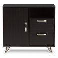 thumbnail image 4 of Baxton Studio Warwick Wood Top Buffet in Dark Brown, 4 of 7