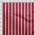thumbnail image 4 of oneOone Polyester Spandex Red Fabric Stripes Fabric For Sewing Printed Craft Fabric By The Yard 56 Inch Wide, 4 of 4