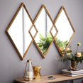 thumbnail image 1 of Heavenly Collection Gold Diamond Mirror, 1 of 2